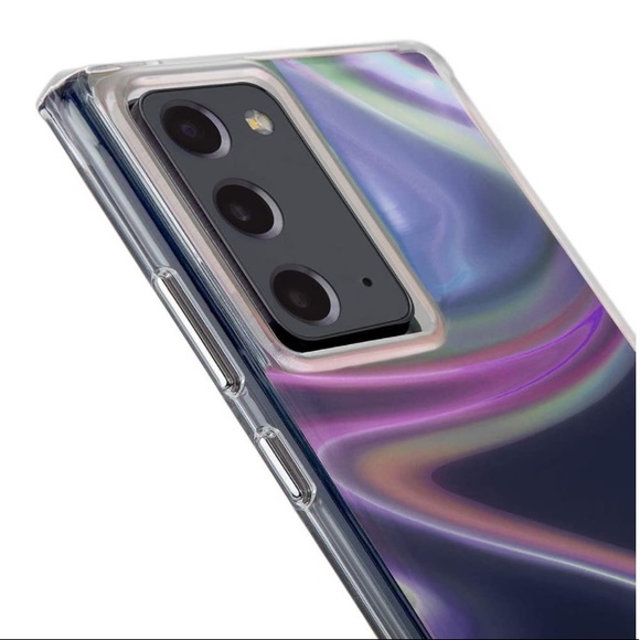 CASE-MATE Shiny Holographic Iridescent Soap Bubble SAMSUNG Galaxy S20+ PLUS Case - Picture 6 of 10